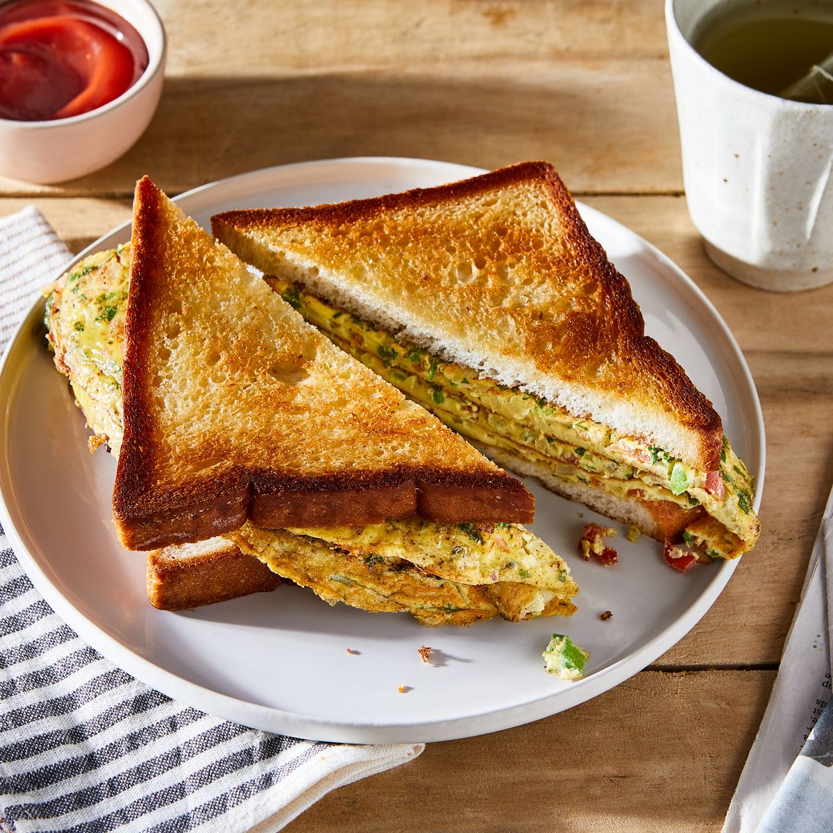 Omelette Sandwich – Curry Culture